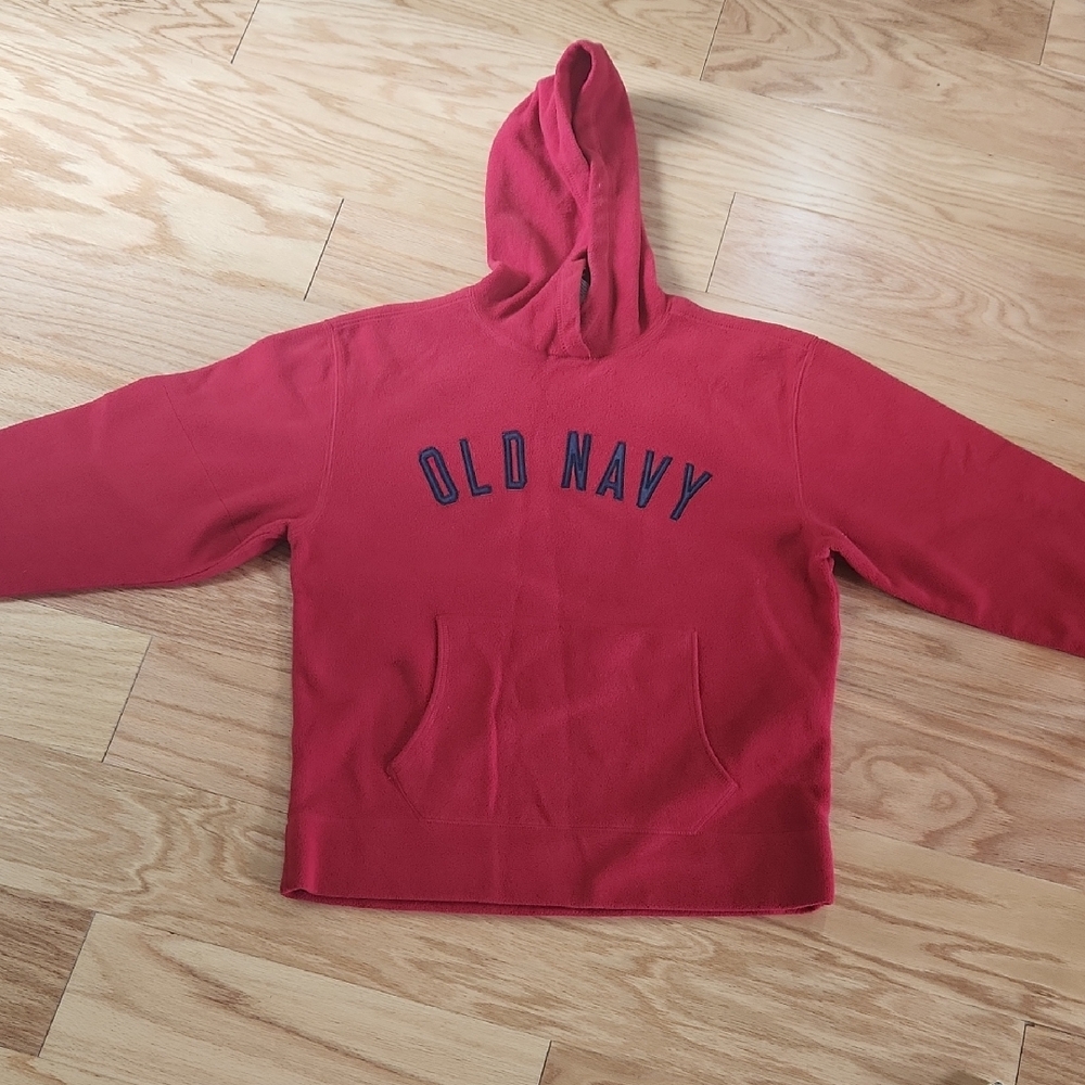 Old Navy Red Hoodie Stylish and Comfortable Medium